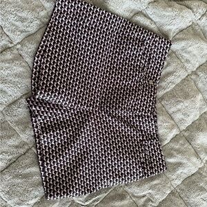 White House Black Market Geometric Shorts